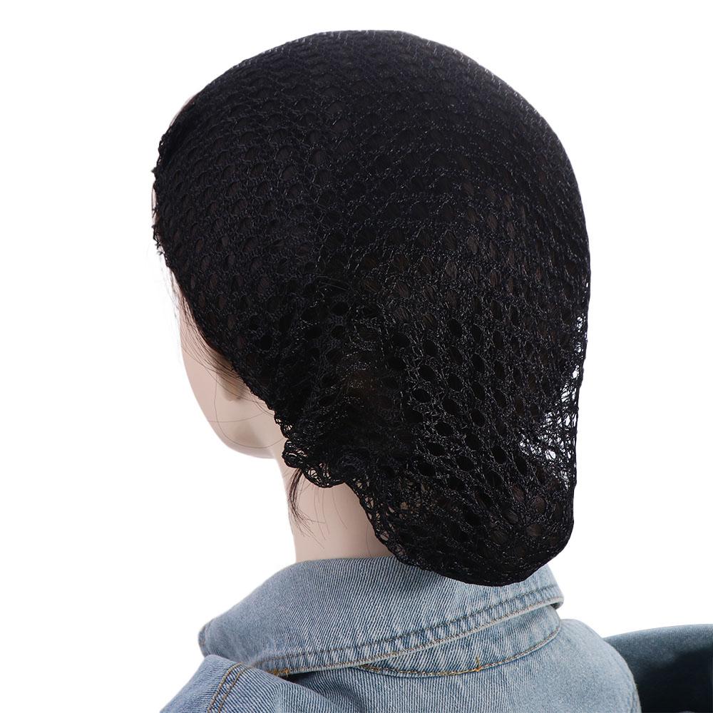 Mesh Hair Net Elastic Hair Net Head Cover Invisible Hairnet Hair Styling Weaving Wig Cap