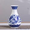 Antique Blue and White Chinese Porcelain Vase - European & American Handicraft for Flower Arrangements