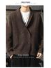 Men's Luxury Double-Breasted Thick Knit Cardigan - Autumn/Winter Loose Warm Sweater Coat