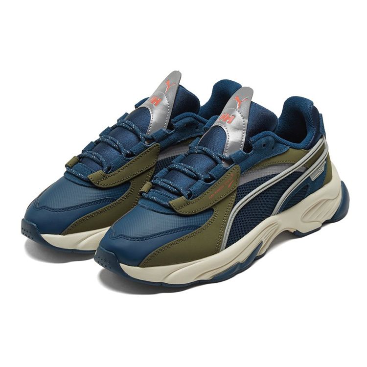 Sneakers Unisex Helly Hansen x Puma RS-Connect Albastru Intens Alb Sparanghel 382336-01