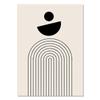 Poster Bohemien Henri Matisse Astratto Geometrico Linea Viso Beige Pittura su Tela Stampa Arte da Parete Immagine Decorazione Soggiorno Casa
