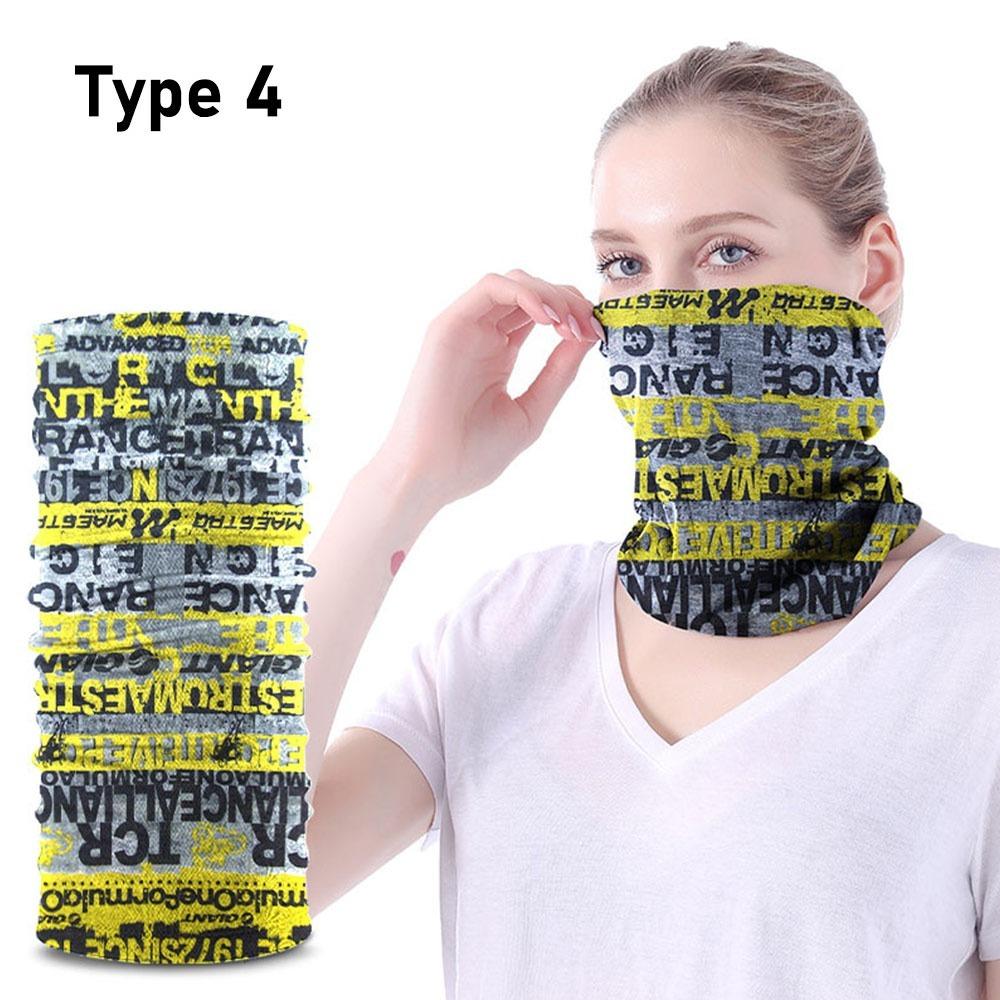 Bandana Magic Neck Scarf UV Protection Multi-style Printing Cycling Scarfs Shield Mask UV Face Mask Outdoor Climbing Hiking