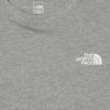 THE NORTH FACE T-Shirts Unisex Gray Crew Neck Moderate Straight Fit NT7UN02D