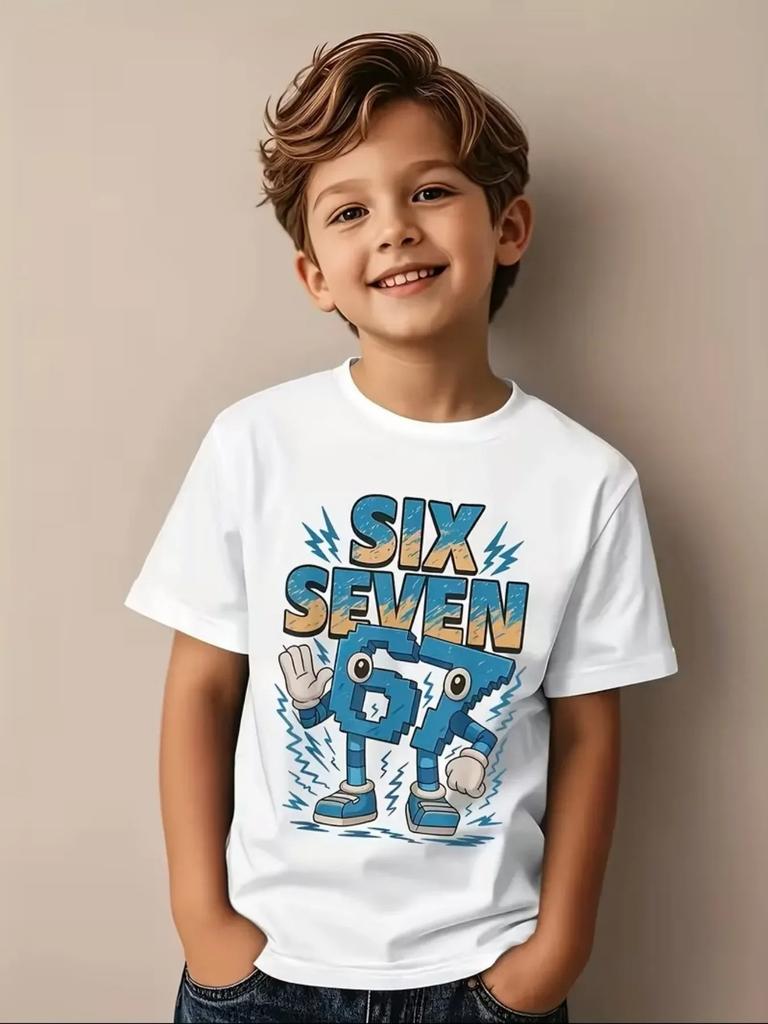 Cotton Tshirt for kids Steal A BrainRotfunny Tshirt for gamer kidsItalian cartoon Brainrot Tshirt for kids Y2kbaby Tshirt