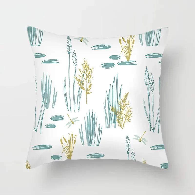 Minimalistischer Cartoon Tierdruck Muster Kissenbezug für Zuhause Wohnzimmer Sofa Schlafzimmer Dekoration Kissenbezug