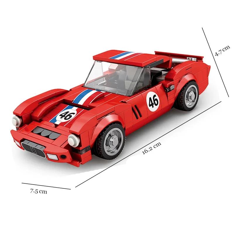 Speed Car Series Vehicle Building Blocks Supercar Set Racing Sports Car Classic MOC Model Bricks DIY Toy Kid Holiday Gifts