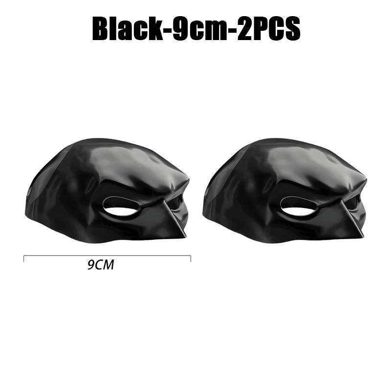 Fledermaus Katze Rächer Maske Schwarz Matt Fledermaus Maske Superheld Haustierspielzeug Katze Fledermaus Haustier Mann Maske für Katze und Hunde Gruseliges Make-up Party Spielzeug