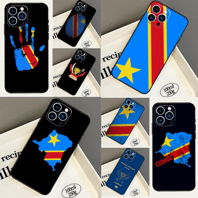Democratic Republic of Congo Flag Case For Samsung Galaxy A32 A12 A22 A52 A06 A54 A34 A14 A56 A36 A26 A16 A13 A53 A15 A35 A55