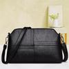 Women Small Crossbody Messenger Bag Black Red Available Multiple Pockets Lightweight