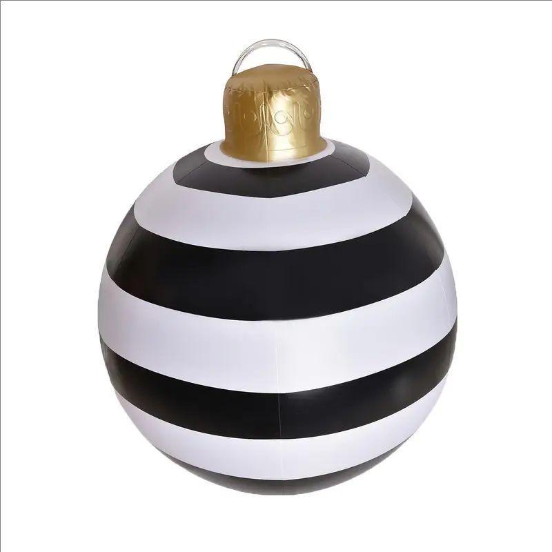 Inflatable Christmas Candy Cane Courtyard Decoration: Festive Outdoor Ornament for Parties