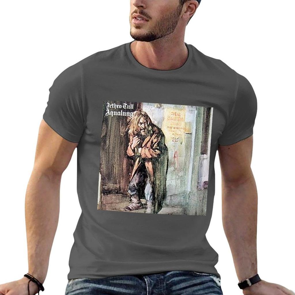 Jethro Tull Aqualung Malerei Kunst T-Shirt T-Shirts Für Unisex Baumwolle Weiches Baumwoll-T-Shirt Unisex T-Shirts Für Unisex Grafik Lustiges T-Shirt