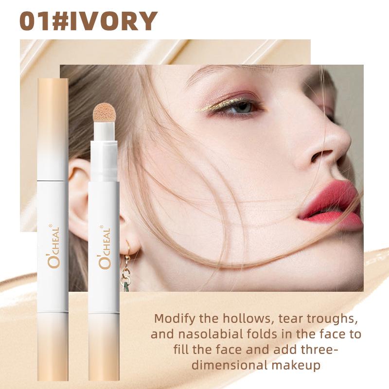 OCHEAL Liquid Concealer Pen: Cream Foundation for Spots, Freckles, and Acne Scars Standard