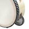 Wooden Handheld Tambourine Educational Portable Clear Sound Percussion Tambourine Drum for Performance 8in