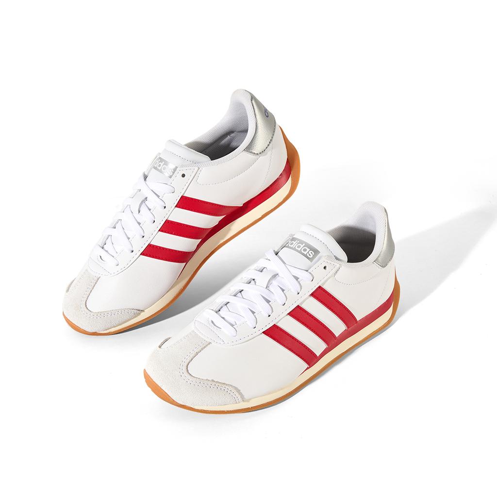 adidas RUNVISTA Running Shoes Women's White Red KI6037
