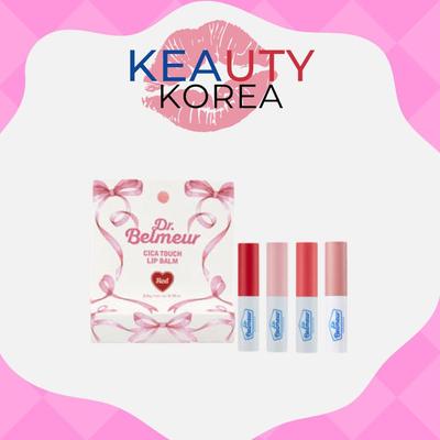 Dr. Belmeur Cica Touch Lip Balm 5.5g Ribbon Edition (4 Colors)