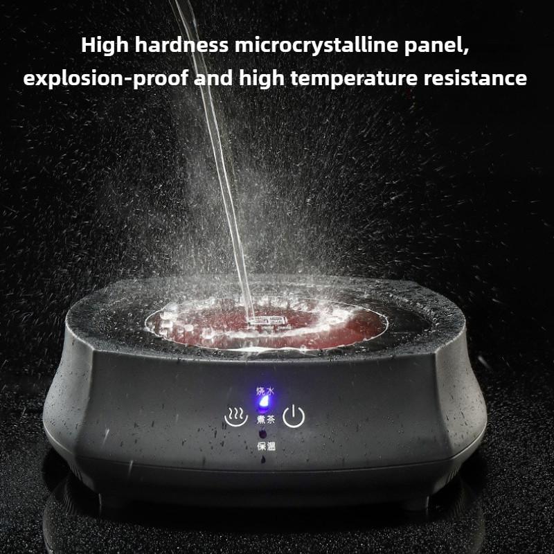 Small Household Electric Ceramic Stove Mini Silent Electric Tea Stove High-temperature Resistant Mocha Pot Heating Stove