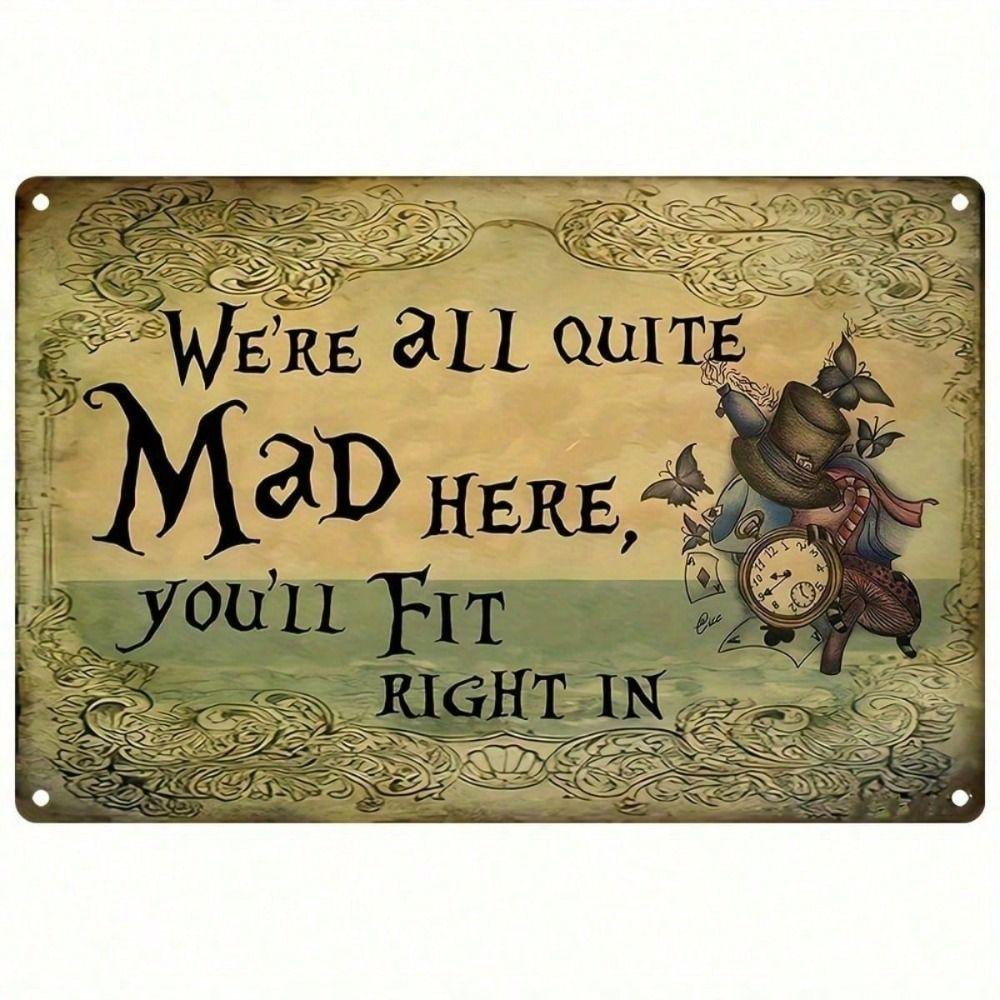 Vintage Metal Tin Sign Wall Decor Aluminum Poster 20x30