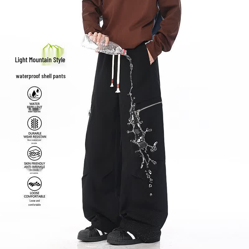 

MEDE Men s Loose Straight Fit Casual Workwear Pants M