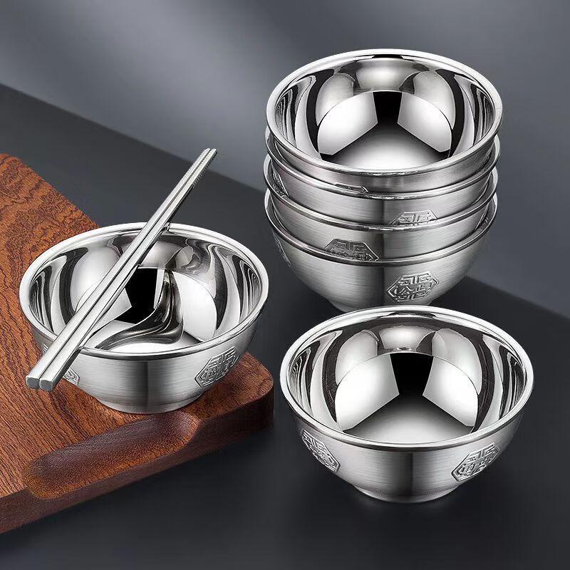 Wutuo 316 Stainless Steel Double Layer Kids Insulated Bowl