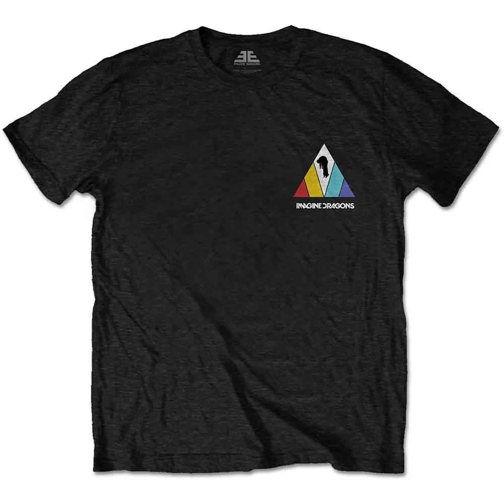 Imagine Dragons Unisex TShirt Evolve Logo Black Back Print M