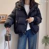 Women's Short Down,filled Hooded Warm Cotton,padded Coat/jacket