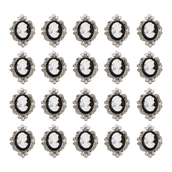 

20 шт. Украшения для ногтей Искусственный жемчуг Стразы 3D Подвески Сплав Ремесло DIY Украшения для ногтей Маникюрные аксессуары для маникюрного салона M