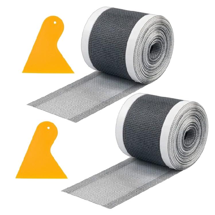 2 Rolls Effective Hair Catcher Drain Screens with Removal Tool for Showers Capturing Hair Preventing Clogs for Bathroom