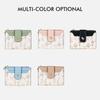 Slim PU Leather Short Wallet INS Multi-Cards Zipper Coin Purse Hasp Small Flowers Card Bag Wallet Zipper Hasp For Women Girl