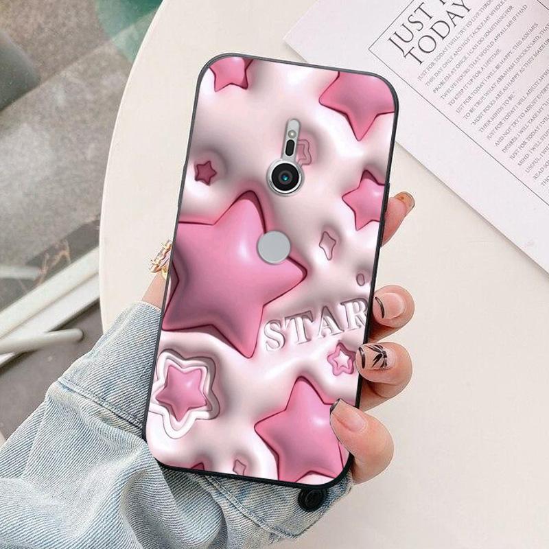 For Sony Xperia XZ1 XZ2 XZ4 Phone Case astronaut Cartoon Silicone Back Cover For Sony XZ2 XZ 4 2 1 X XA2 XA3 Plus Funda Coque