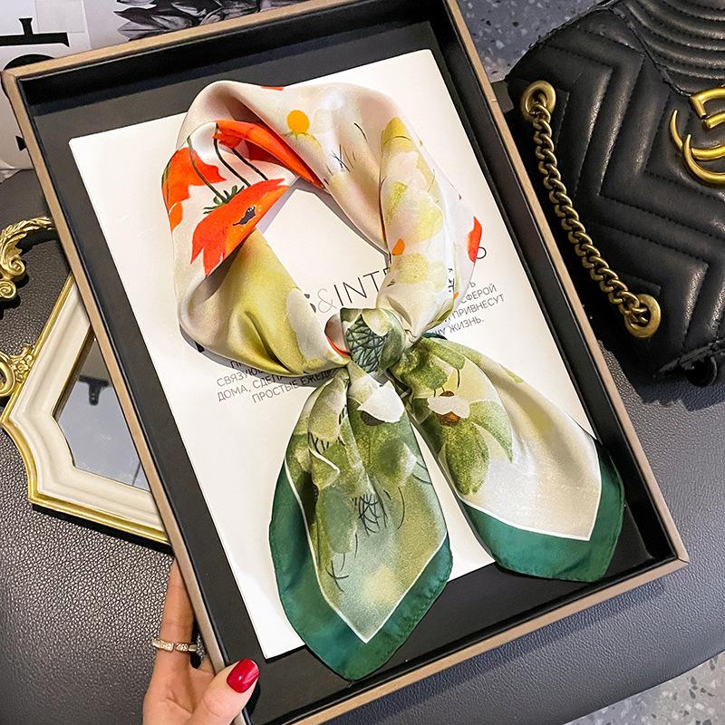 Квадратный шарф 70*70 см One Size