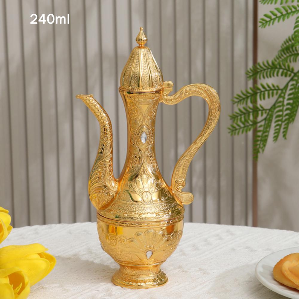 

Винный горшок в дворцовом стиле винтаж, фляга «Золотой павлин», бутылка для ликера высокого класса, домашний диспенсер для вина, антикварный декоративный винный набор