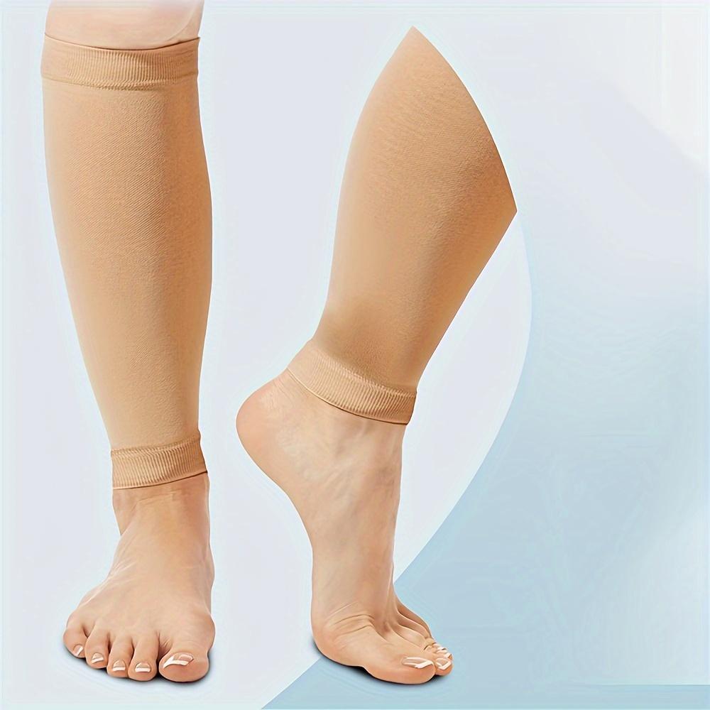 1 Paar Elastische Sokken, Kuitmouw, Compressiesokken, Gesegmenteerde Druk Sokken