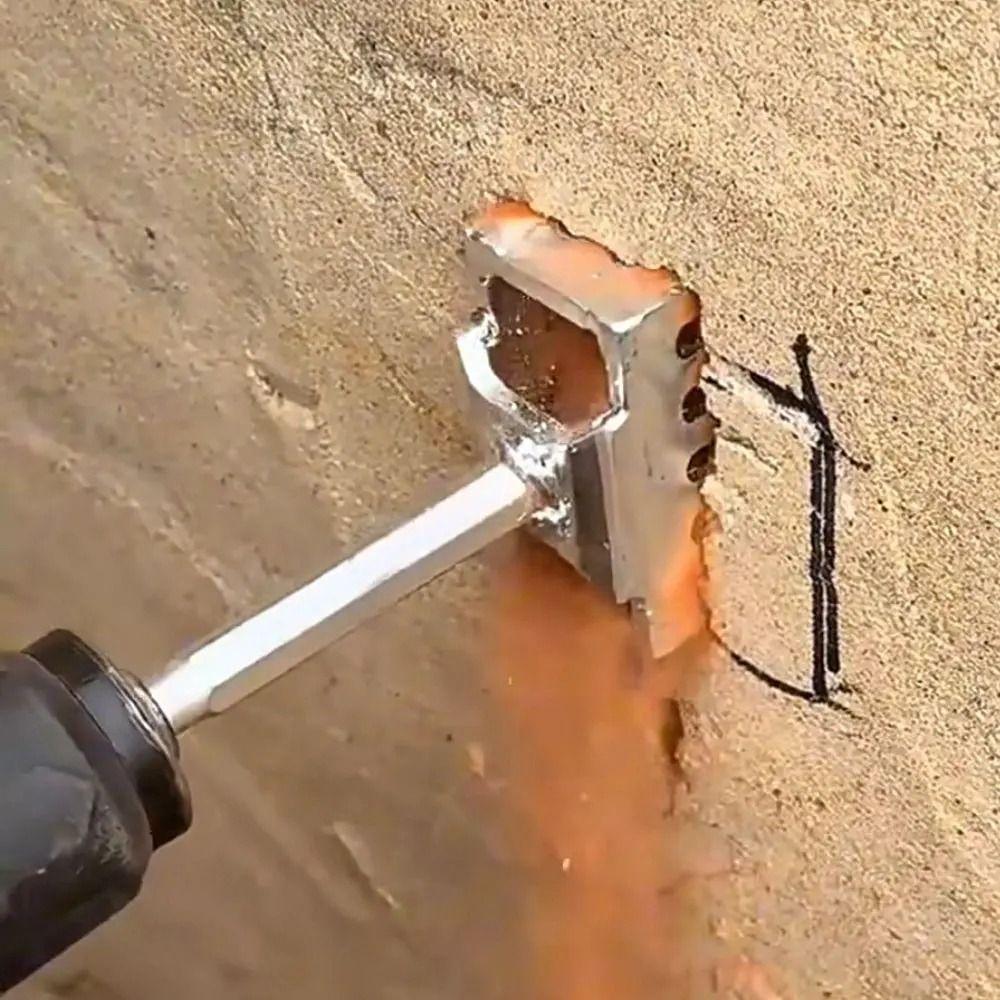 Hole Punch Quick Square Punching Machine Slotting Electric Wall Hole Opener  Concrete