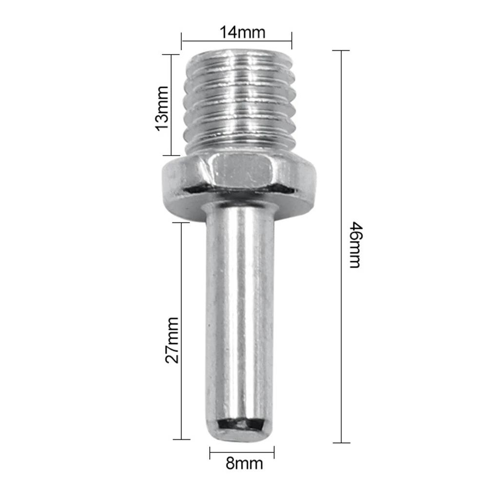 Electric Drill Angle Grinder Connecting Rod Screws 14mm Thread Adapter Hexagon Rods Conversion Bar Chuck Connector Tools