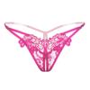 Erotic Panties Ladies Crotch Openning Underwear Sexy Embroidered Hollow Out Underpants See-Through  Lingerie Hot Thongs