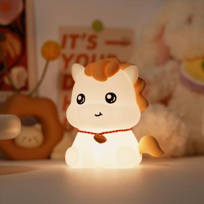 Little Horse Silicone Night Light: A Sleep Companion and Birthday Gift