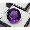Fabulous Purple Amethyst Round Cut 12-13 Ct Certified Loose Gemstone