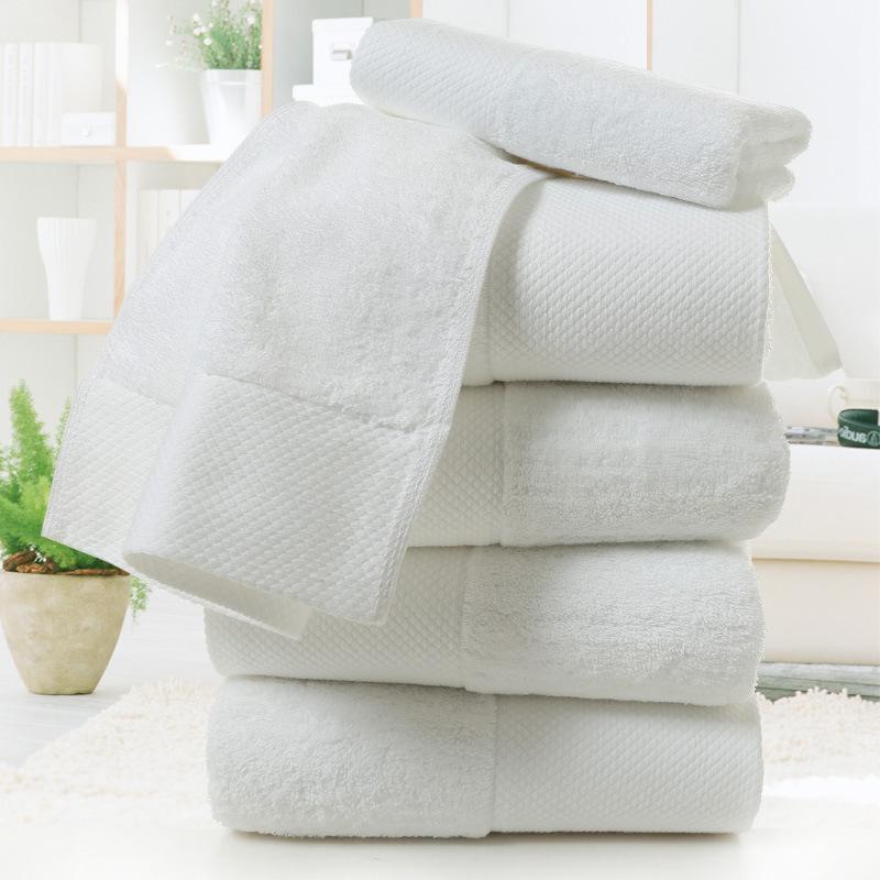Thickened Absorbent White Towel