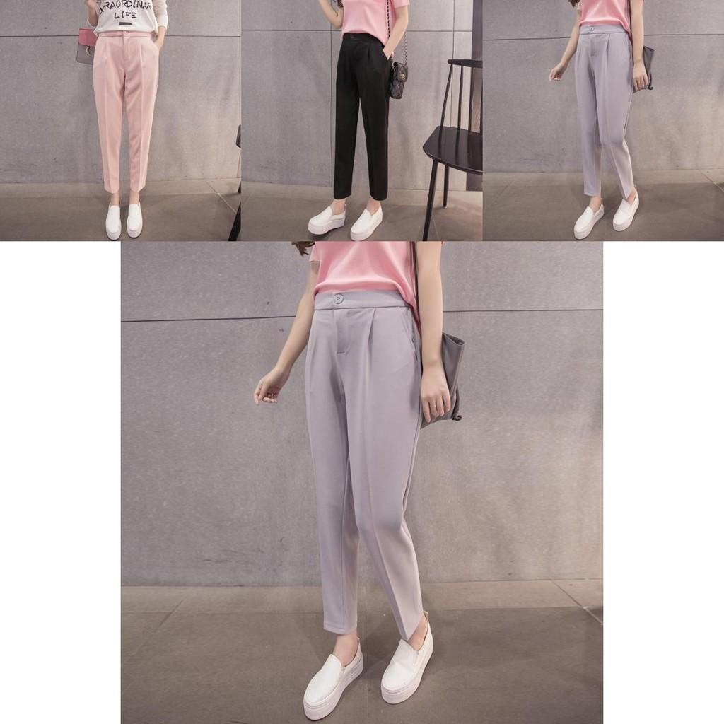 Stylish Women Harem Pants High Waist Casual Slim Plus Comfortable Trousers