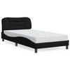 VidaXL Cadre de Lit avec Tête de Lit, Lit Rembourré, Sommier à Lattes, Lit Simple, Lit Adulte de Chambre à Coucher 3207753