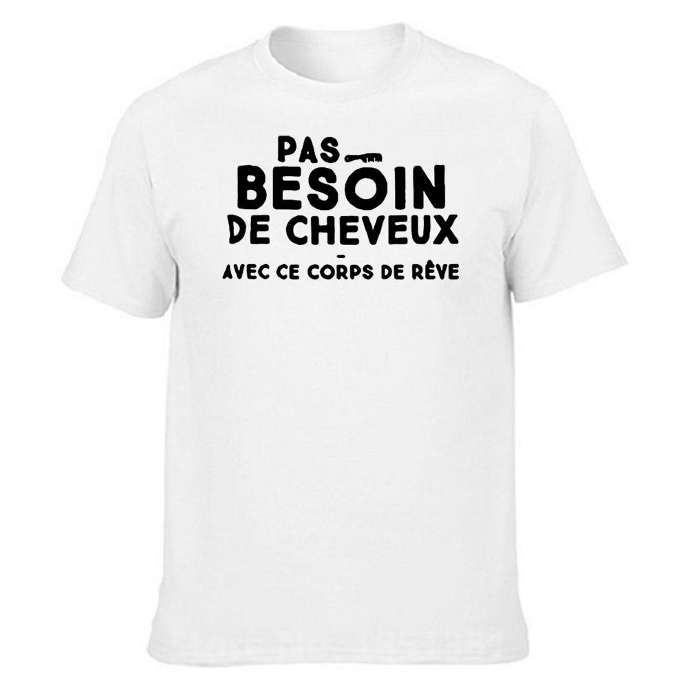 

Футболка унисекс «Нет необходимости в волосах с телом этой мечты», забавная идея подарка на день рождения, забавное послание, коллега, брат, юмор, хлопковая футболка 4XL