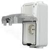 German Waterproof Outlet IP66 Weatherproof In Use Socket Toggle Switch for Garden 250V 16A