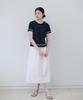 Yeoppe Cotton Long Skirt_White