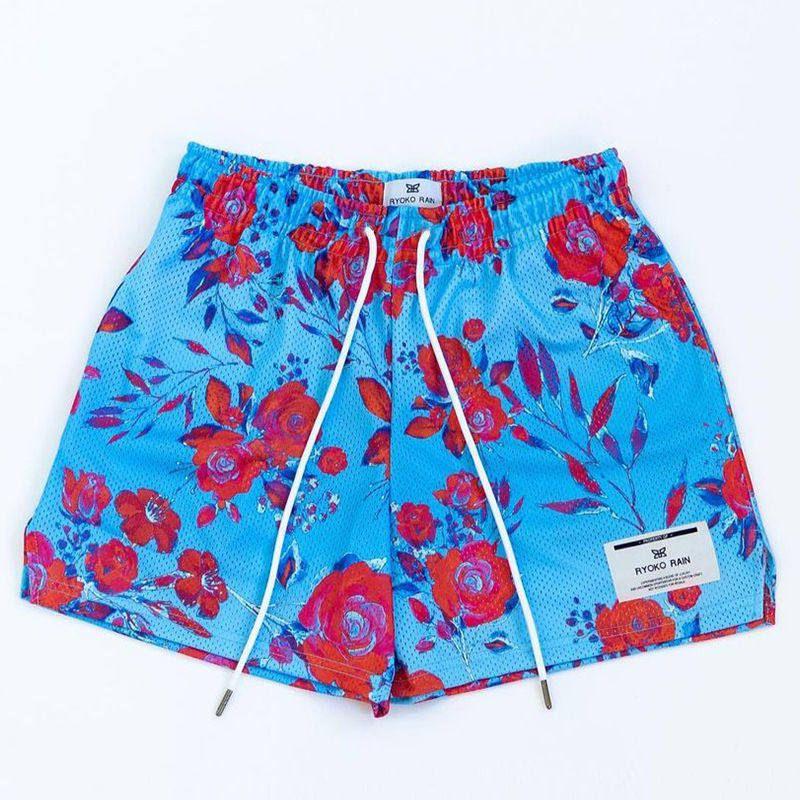 Мужские ретро-шорты в американском уличном стиле Athleisure Blue 2XL