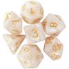 A Must-have for Tabletop Games! Polyhedral Dice Set: 7 Dice for Tabletop Role-playing Games, Perfect for Board Games or Collectibles. Includes 7 Dice