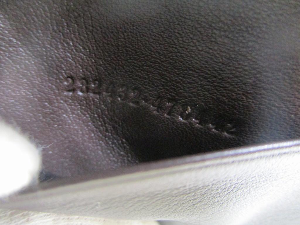 Authentic GUCCI GG Canvas Brown Leather Interlocking G 6 Pics Key Chain #a967  Refurbished