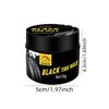 Car Tire Refresh Wax - ABS Resin Tire Rubber Care Wax, Automotive Gloss Enhancer - Durable Black Gloss Maintenance Wax