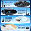 Handheld Car Air Vacuum Cleaner, 40000Pa Rechargeable Cordless Vacuum Cleaner Air Duster, High Power Mini Vacuum with Stainless Steel Filter, HEPA