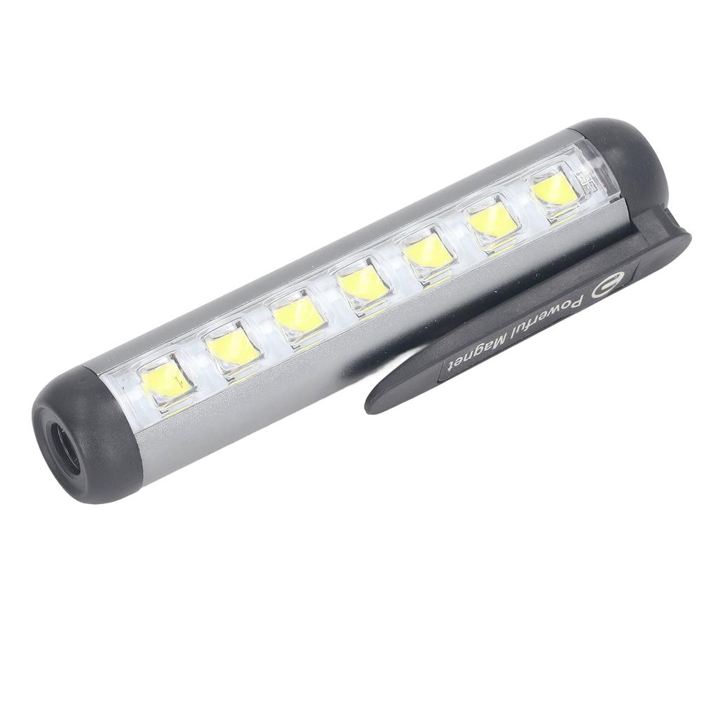 LED pero hliníková zliatina prenosné USB nabíjateľné vreckové dvojlúčové pero mini ručné