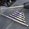 Strong Magnetic Impact Bit Anti-Slip Long Screwdriver Drill Hex Shank Cross Impact Driver Bit Electric Phillips Screwdriver Tips